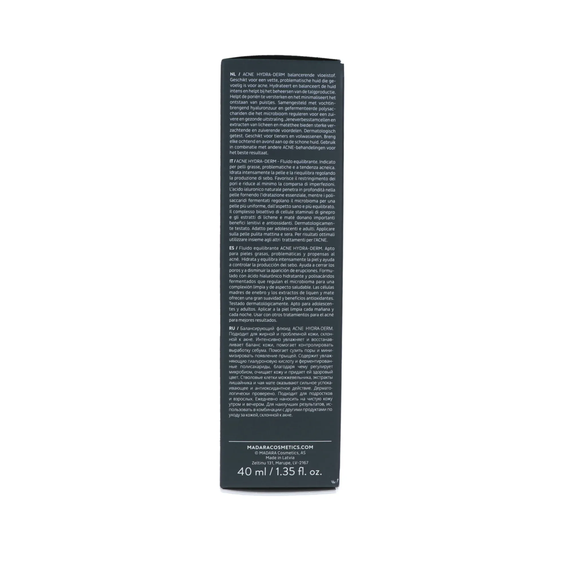 Acne Hydra-Derm Balancing Fluid, 40 ml