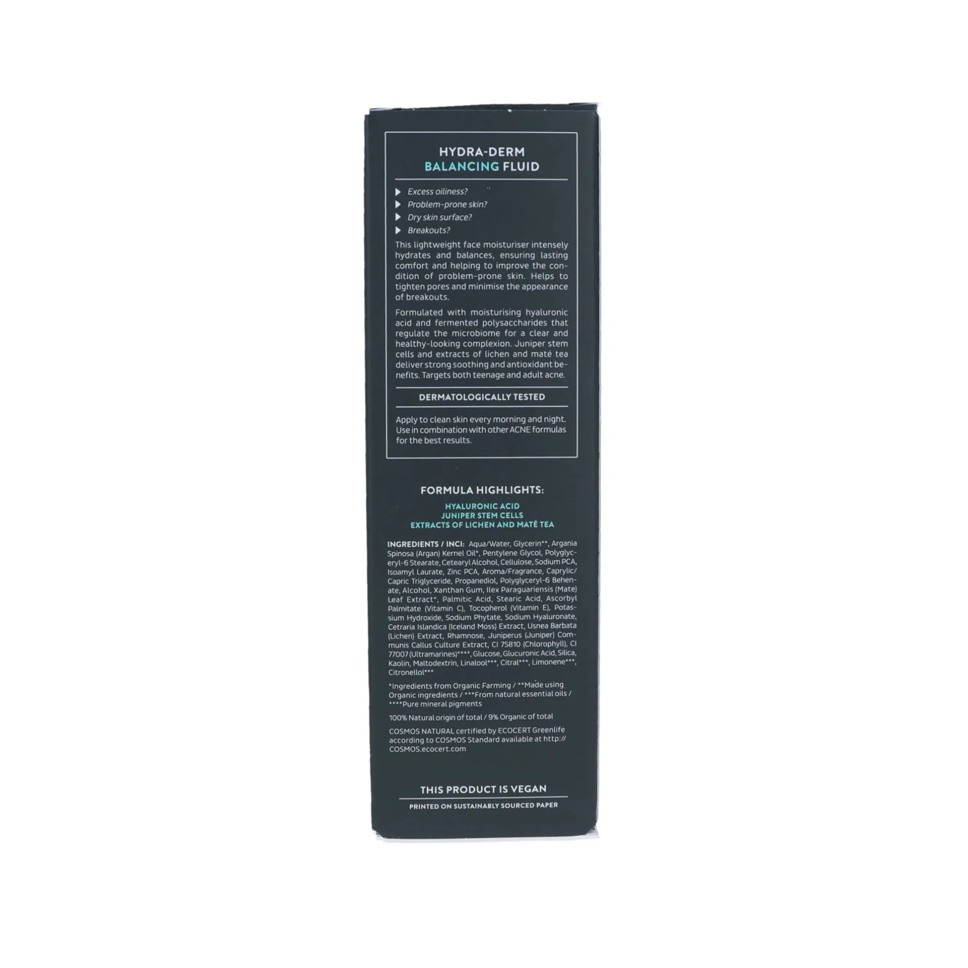 Acne Hydra-Derm Balancing Fluid, 40 ml