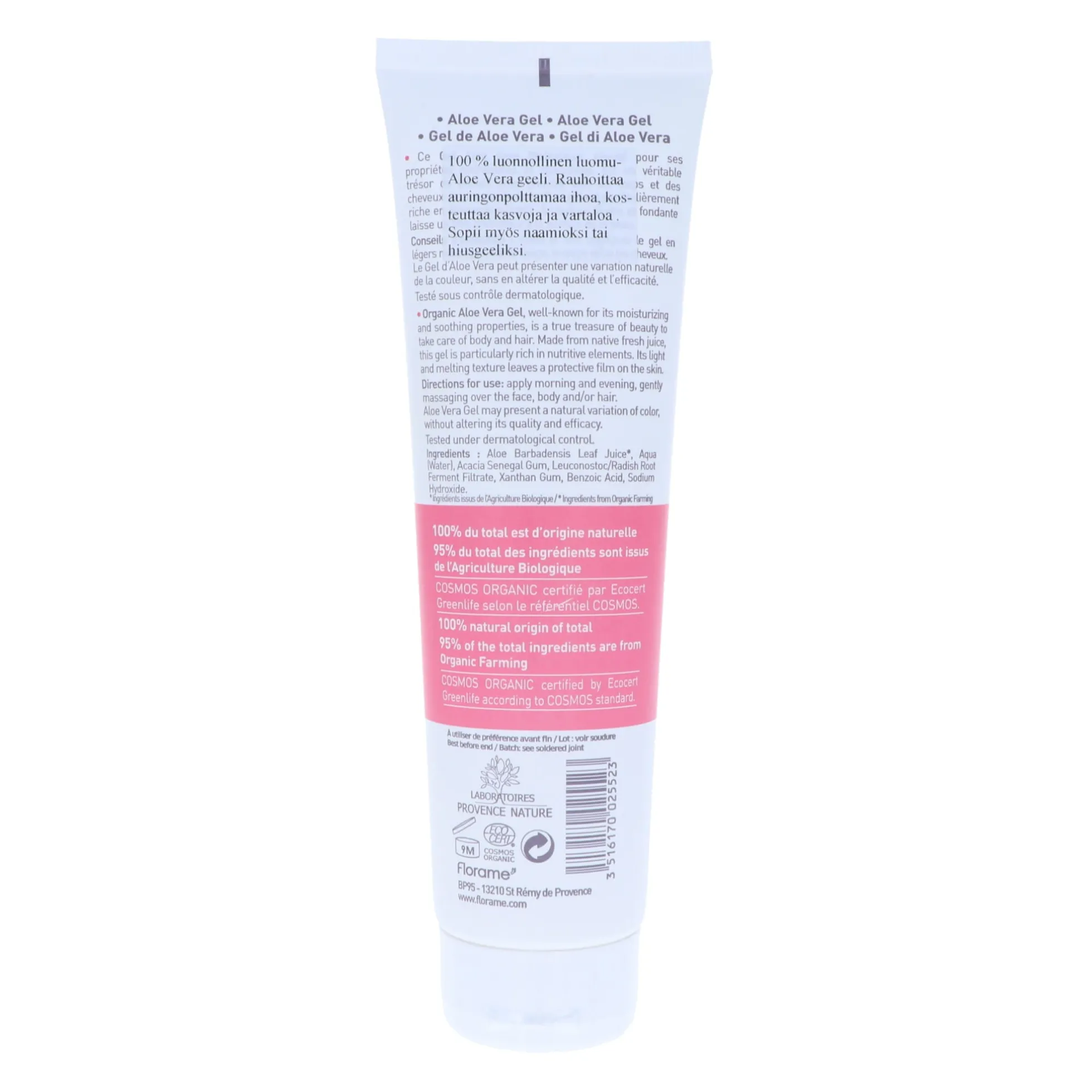 Aloe vera -ihogeeli, 150 ml