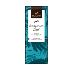 Amazonian dark -raakasuklaa 70%, 40 g