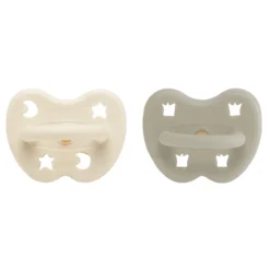 Anatominen tutti 0-3 kk, 2 kpl - oatmeal & milky white