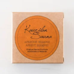 Aprikoosi-palashampoo (shampoopala pahvipakkauksessa), 90 g