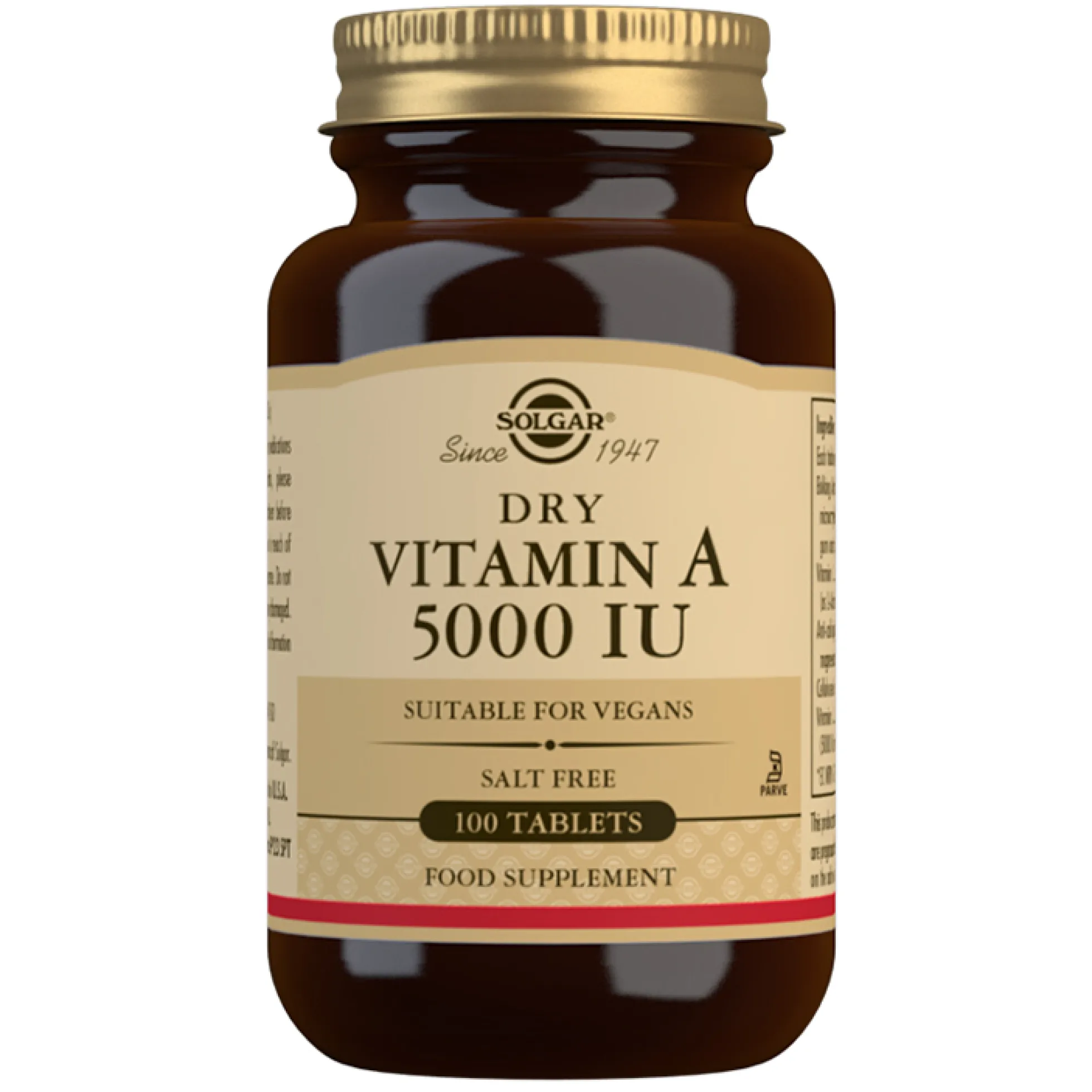 A-vitamiini, 5000 iu