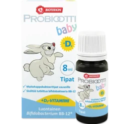 BalanticPro Maitohappobakteeri-tipat vauvoille + D3-vitamiini, 8 ml
