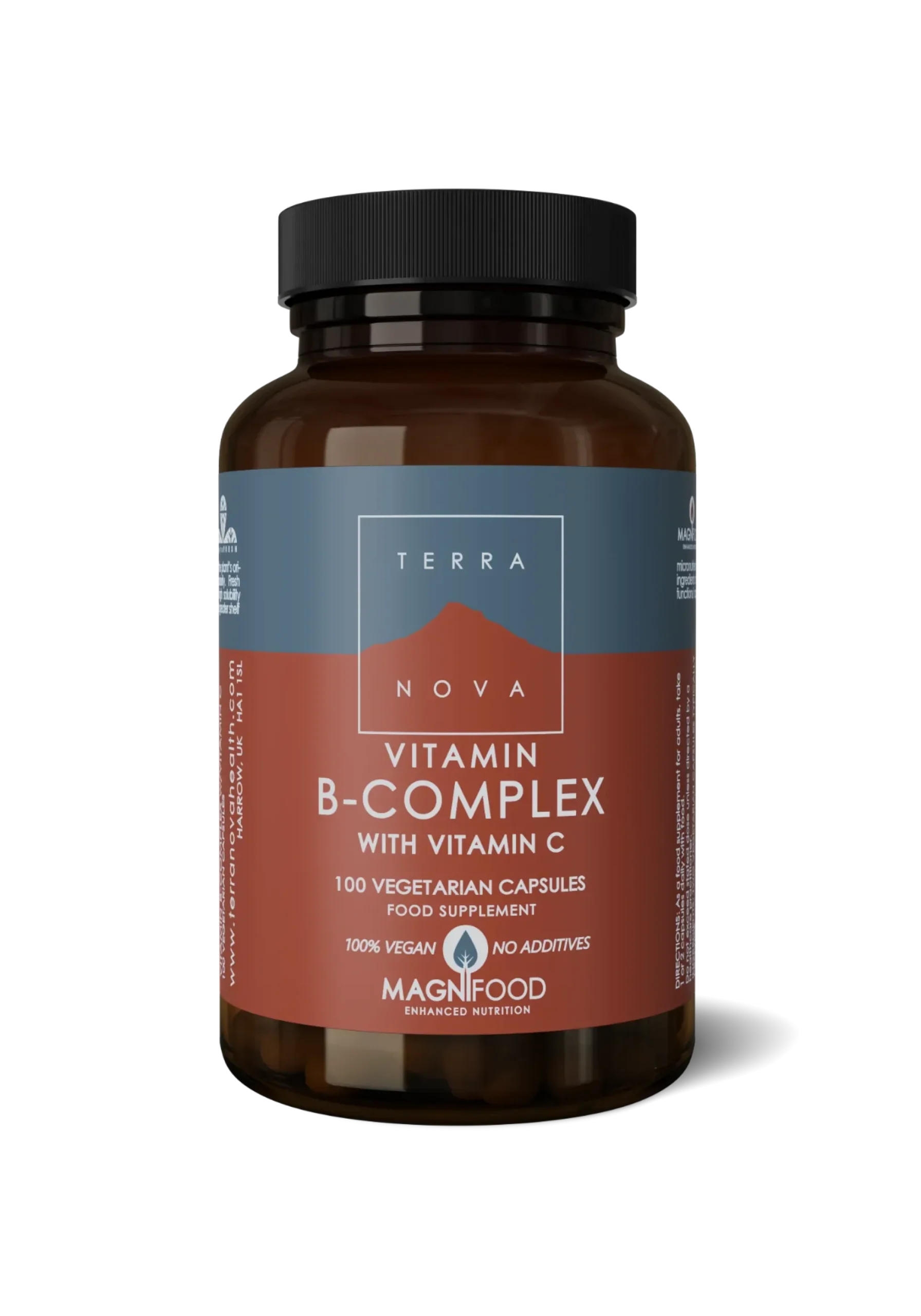 B-Complex + Vitamin C 60 g, 100 kaps
