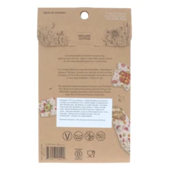 Bee's Wrap 3-pak. Vegan Meadow Magic