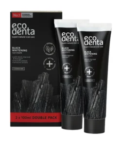 Black Whitening Hammastahna, 2 × 100 ml