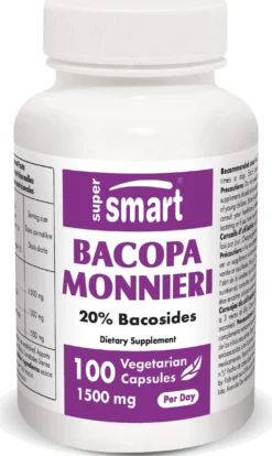 Brahmi eli bacopa monnieri, 250 mg