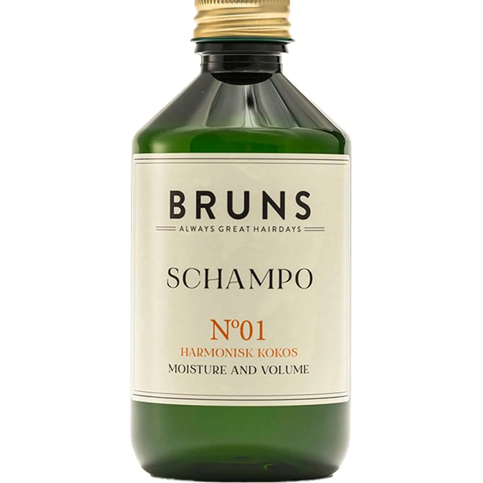 BRUNS Nr01 Harmonius Coconut Shampoo - Kookosshampoo, 300 ml
