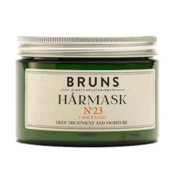 BRUNS Products Nr23 Unscented Hårmask - Hajusteeton Hiusnaamio, 350 ml