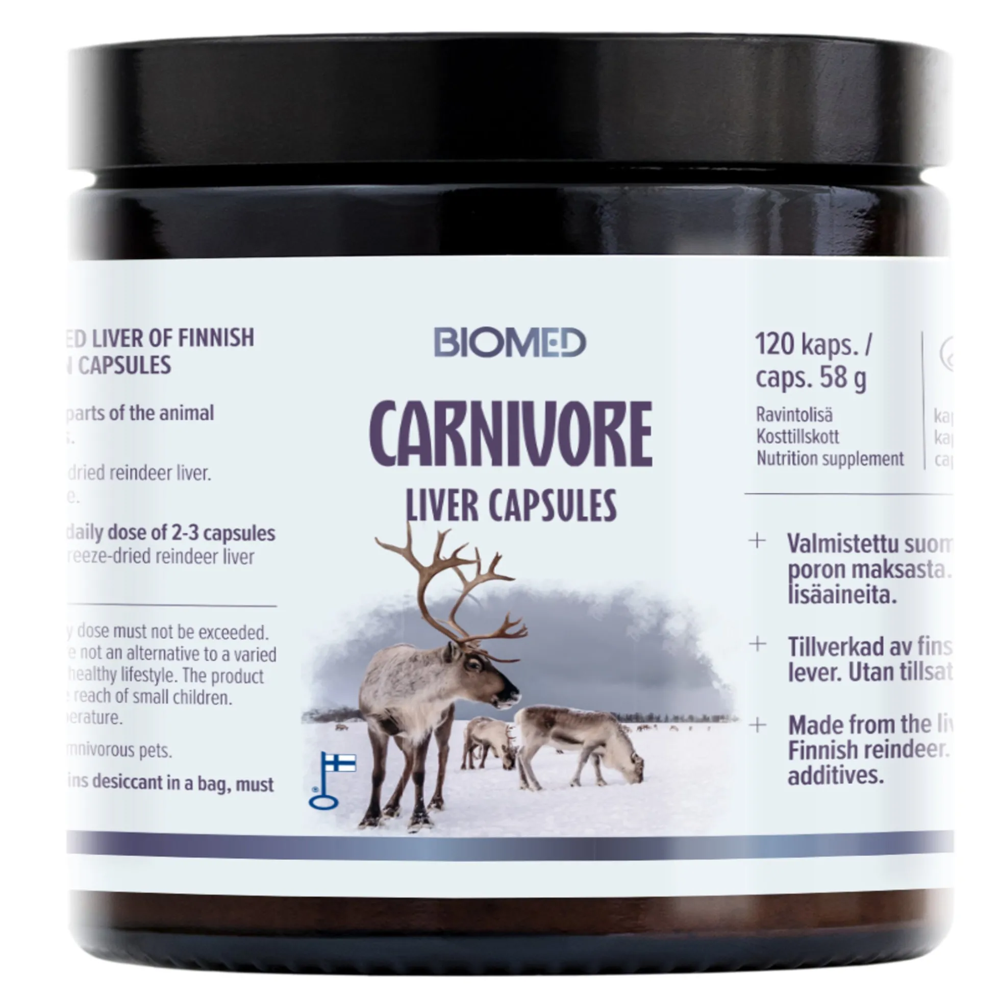 Carnivore Liver capsules, 120 kaps
