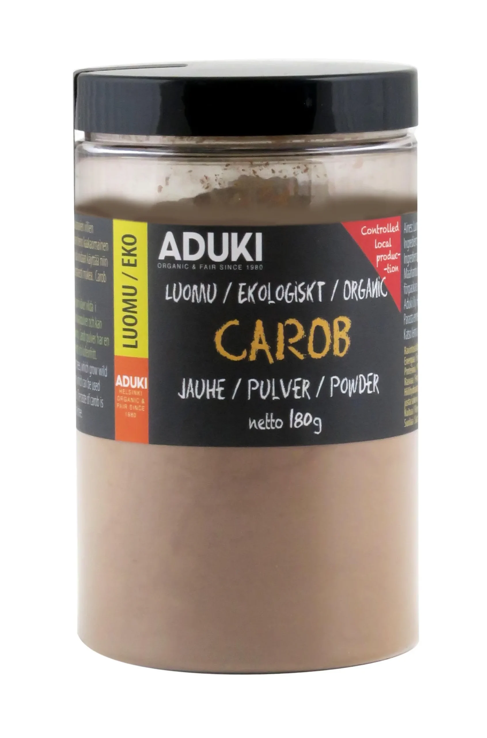 Carob-jauhe, 180 g, 180 g