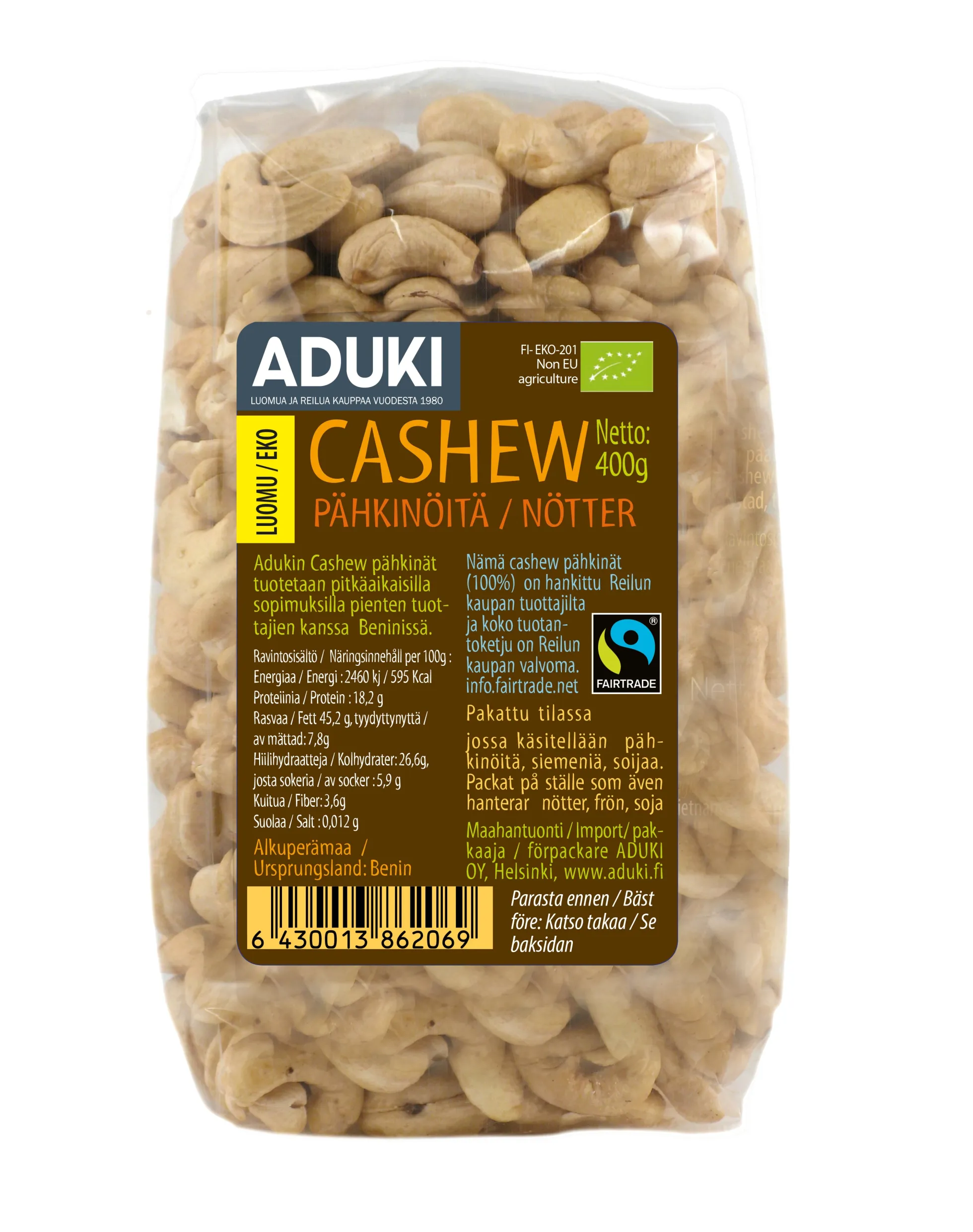 Cashew-pähkinä, 400 g