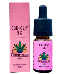 CBD-öljy 5%, 10 ml