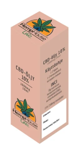 CBD-öljy 10%, 10 ml