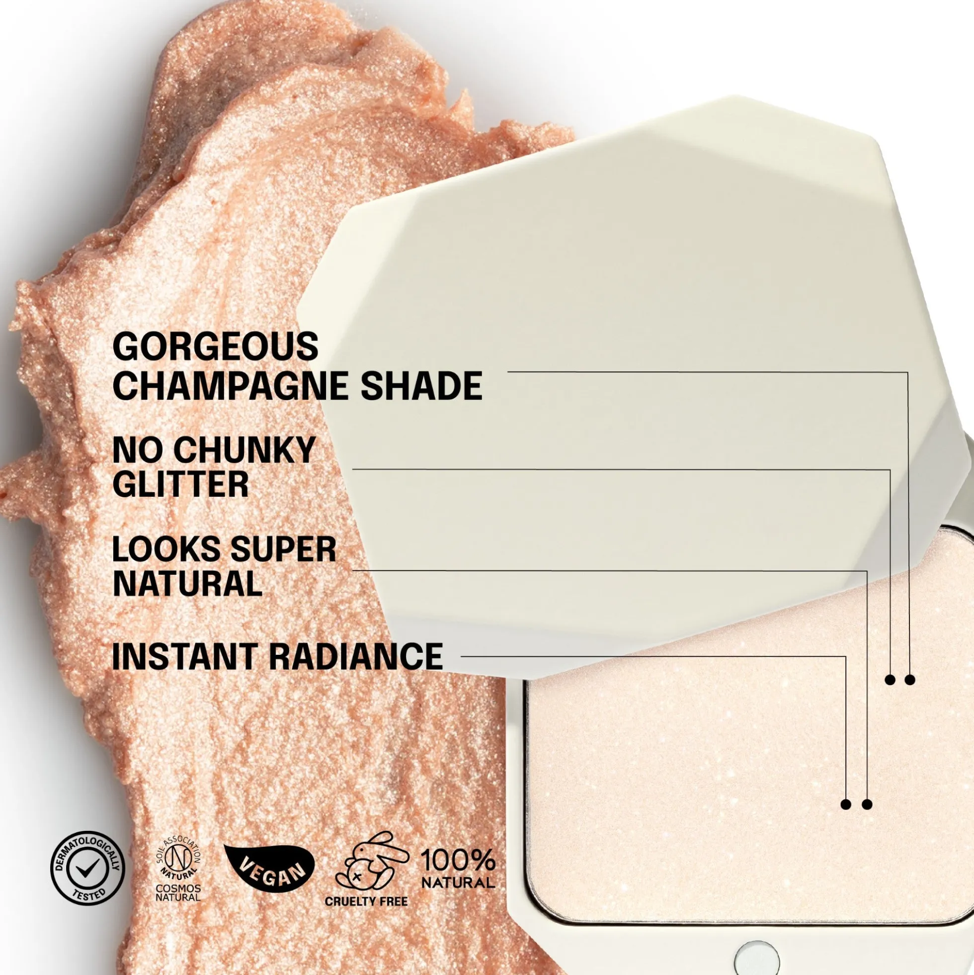 Cream Highlighter Luminous, 4 g - voidemainen korostusväri