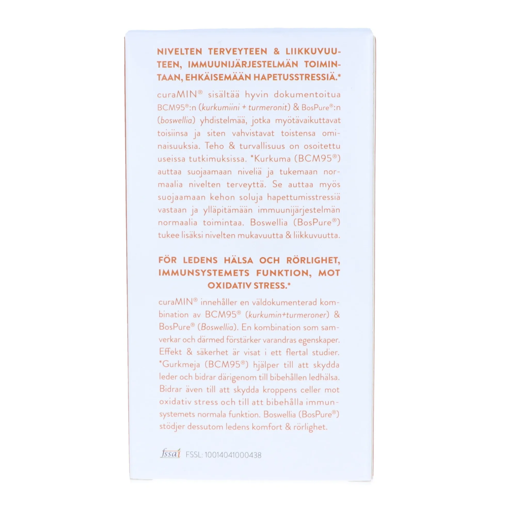 CuraMIN-nivelvalmiste 54 g, 90 kaps