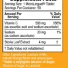 C-vitamiini, 500 mg Tangy orange melts -imeskelytabletti