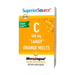 C-vitamiini, 500 mg Tangy orange melts -imeskelytabletti