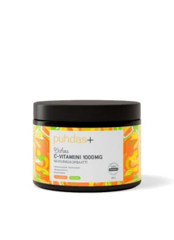 C-vitamiinijauhe, 1000 mg, 200 g