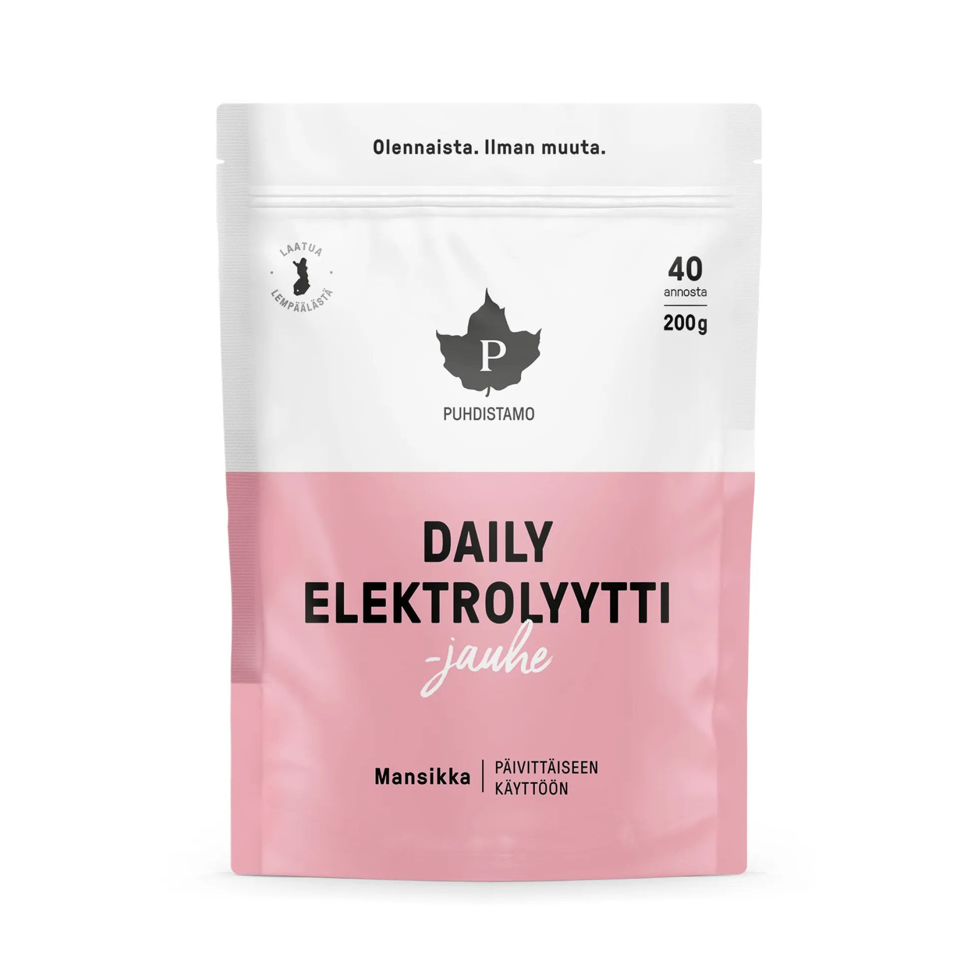 Daily Elektrolyyttijauhe, Mansikka 200 g