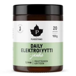 Daily Elektrolyyttijauhe, lime 100 g