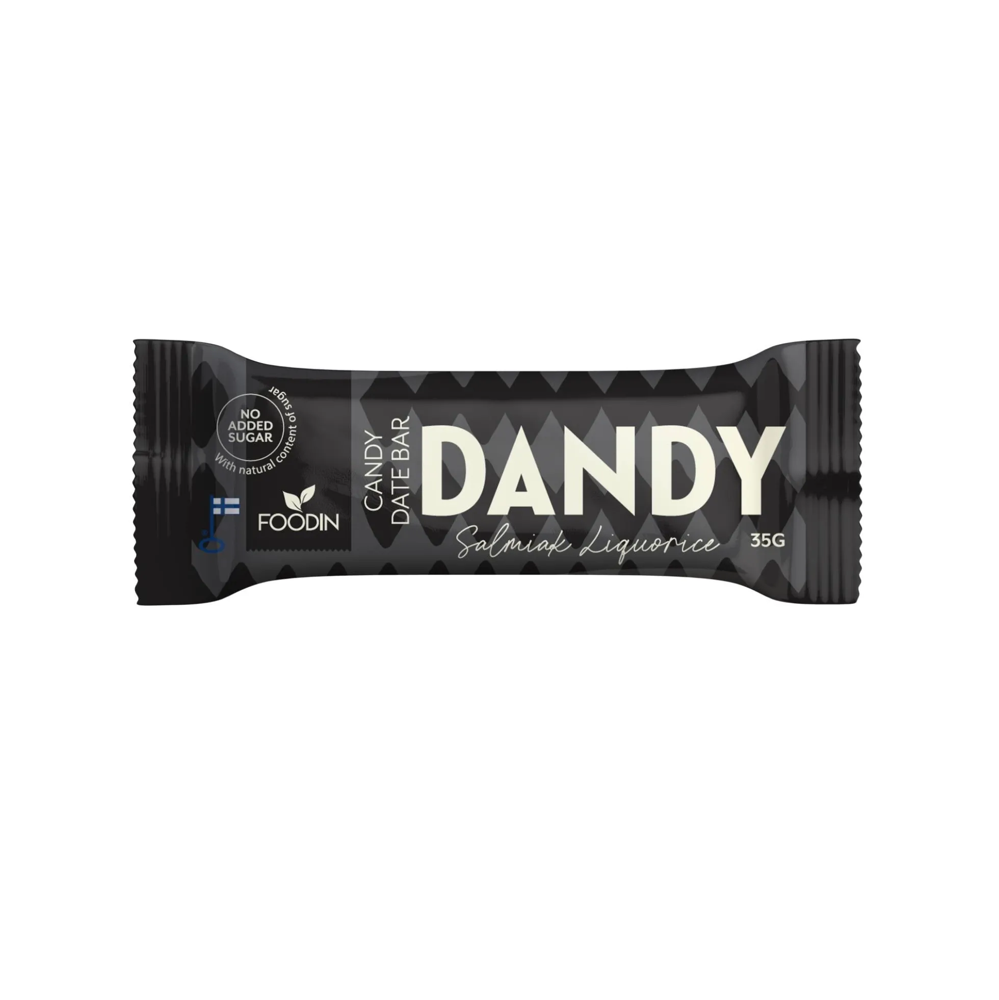 Dandy Candy Date Bar, Salmiak Liquorice 35 g