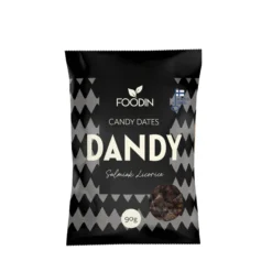 Dandy Candy Dates, Salmiak Liquorice 90 g