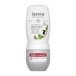 Deodorantti, roll-on, natural & invisible