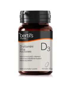 D-vitamiini, 150 kpl, 53 g
