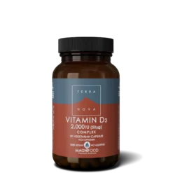 D3-vitamiini 50 ug, vegaaninen (D-vitamiini), 37 g