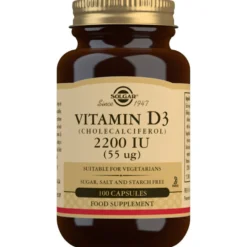 D3-vitamiini, 55ug (D-vitamiini), 30 g
