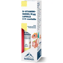 D-vitamiinisuihke lapsille (3-11 v.), 30 ml