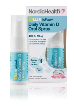 D-vitamiinisuihke vauvoille ja pikkulapsille (DLux Vauva), 15 ml