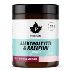 Elektrolyytti & Kreatiini, Kirsikka-Vadelma, 100 g