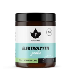 Elektrolyyttijauhe, sitruuna & lime, 120 g