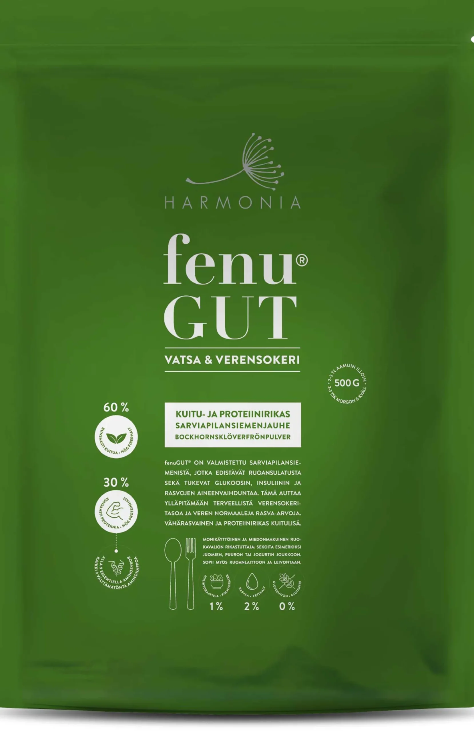fenuGUT -sarviapilansiemenjauhe, 500 g