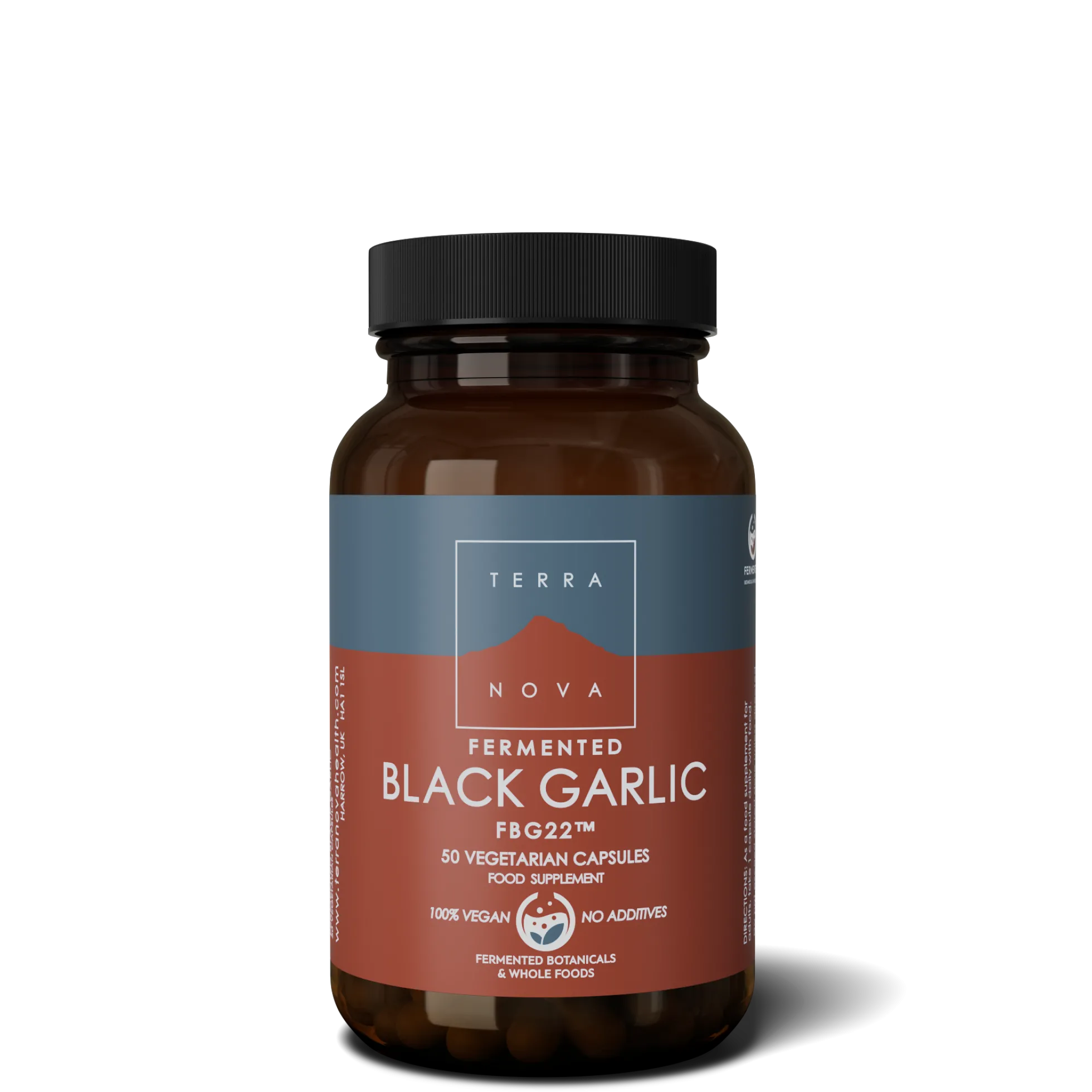Fermentoitu Musta valkosipuli - FBG22, 50 kpl