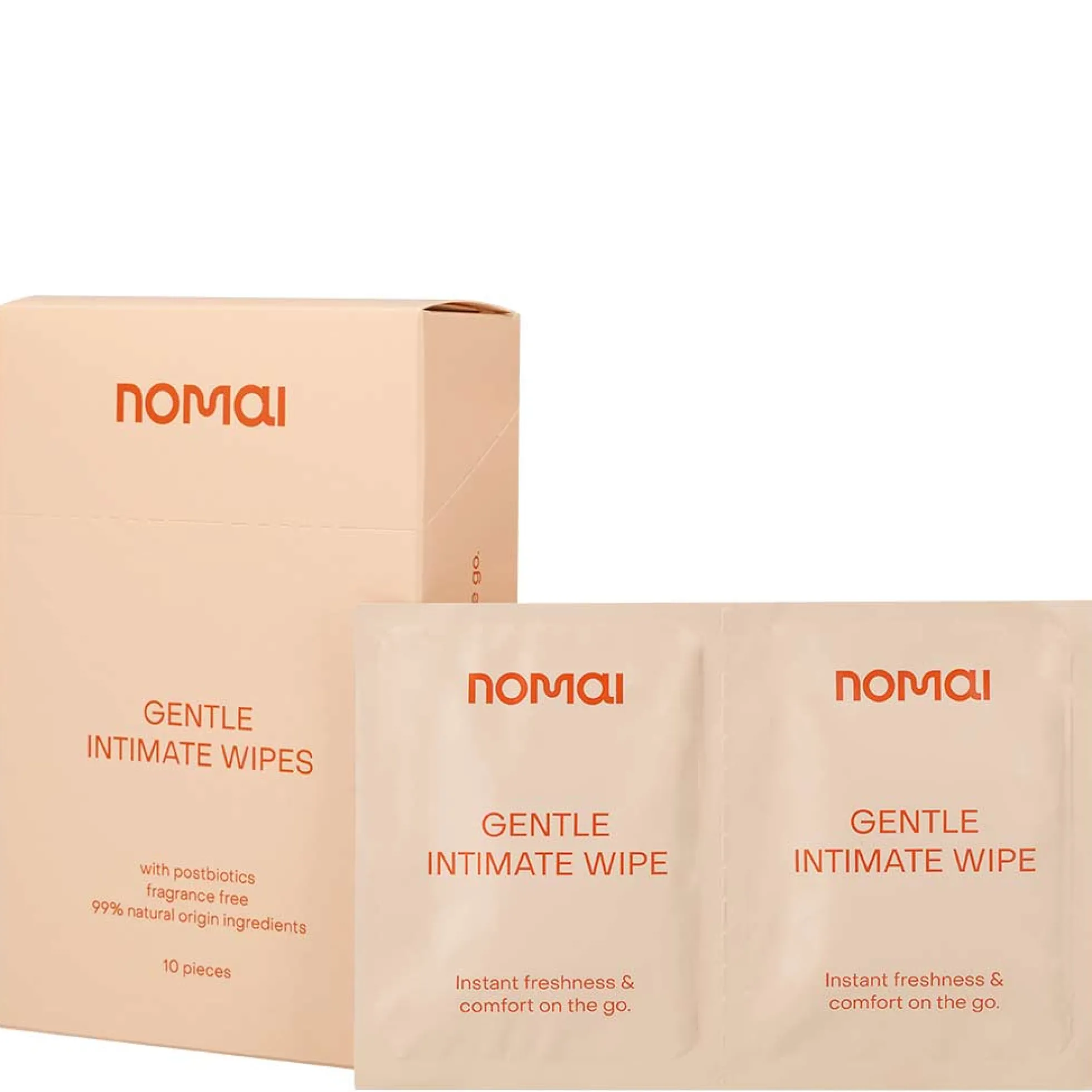 Gentle Intimate Wipes, 10 kpl