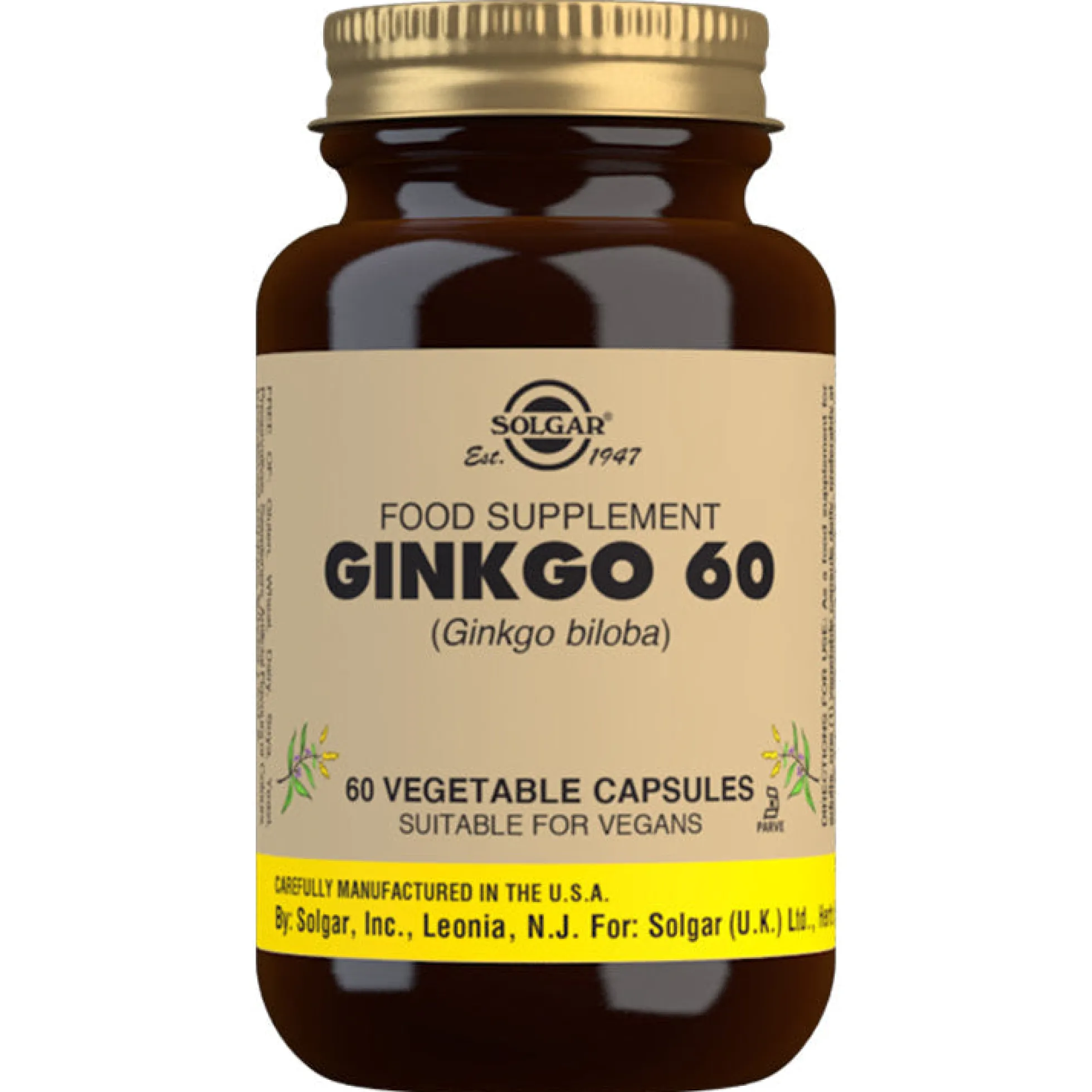 Ginkgo biloba 60, 23 g
