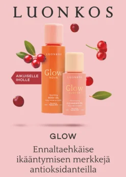 Glow puhdistusöljy kasvoille, 100 ml