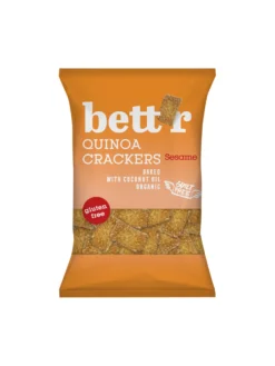 Gluteenittomat kvinoakeksit, seesami, 100 g