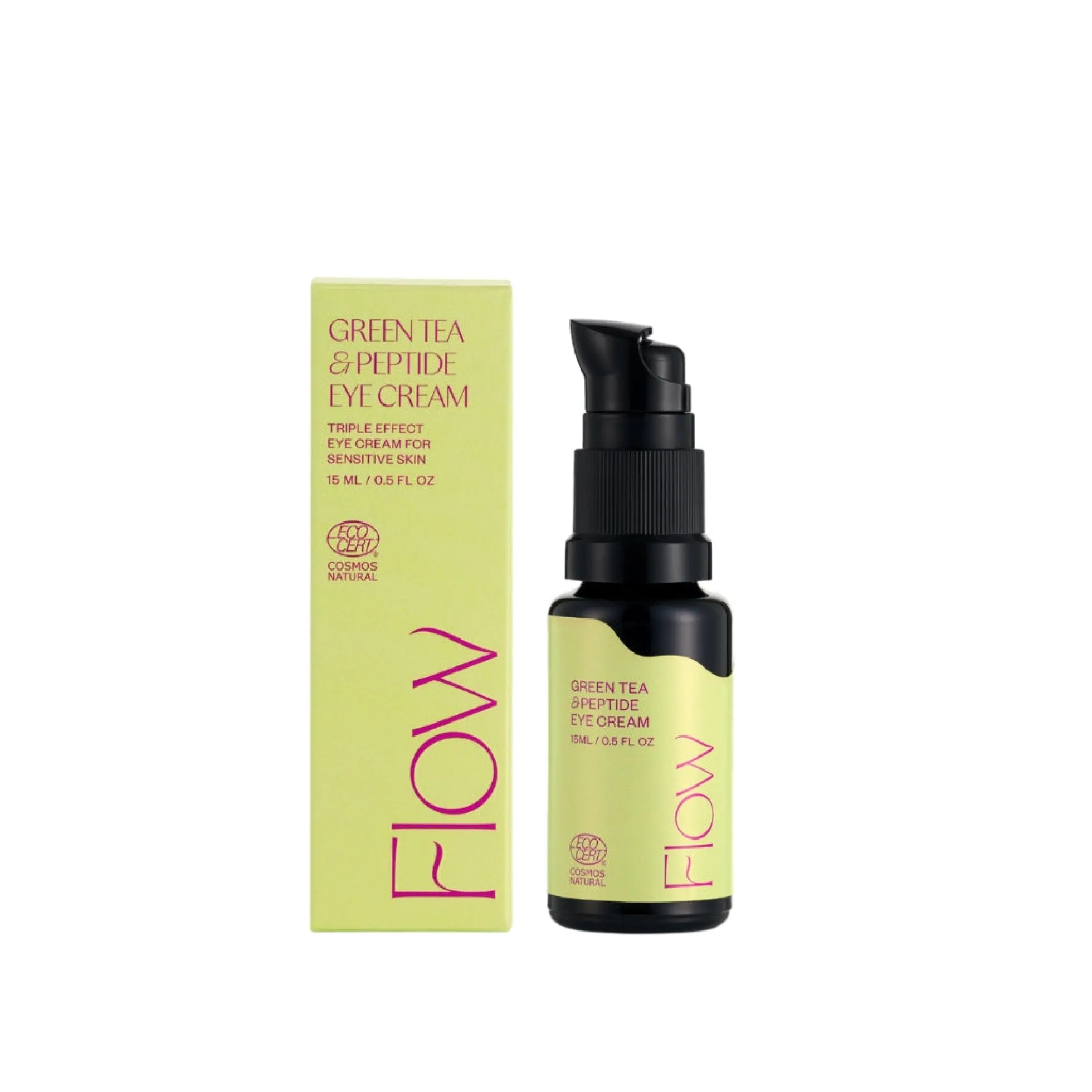 Green tea & peptide eye cream Virkistävä silmänympärysvoide, 15 ml