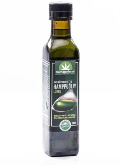 Hampunsiemenöljy (hamppuöljy), 250 ml