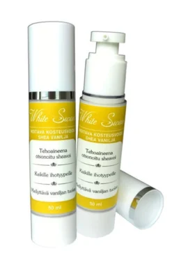 Hoitava kosteusvoide otsonoidusta sheavoista, vanilja, 50 ml