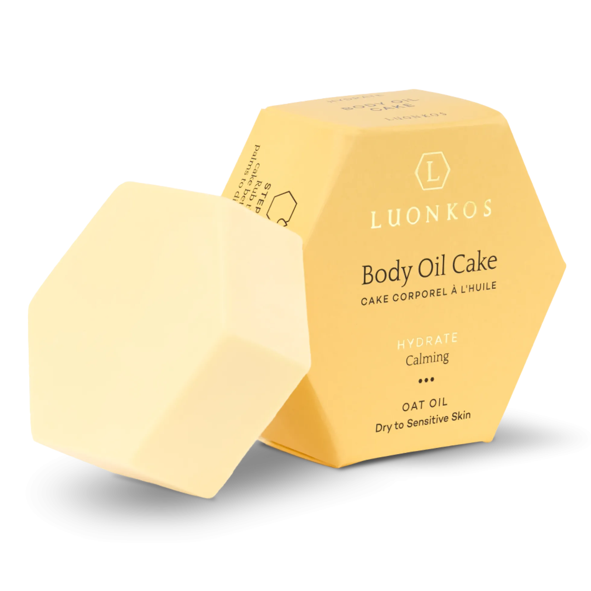 Hydrate body oil cake, 55 g