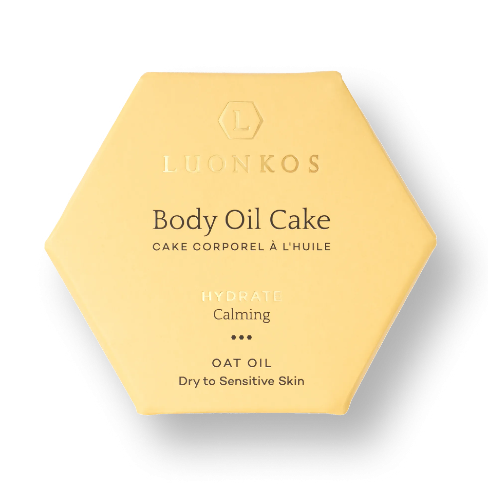 Hydrate body oil cake, 55 g