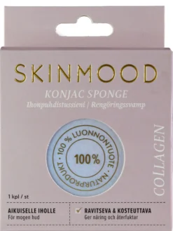Ihonhoidon ihmesieni, aikuiselle iholle (Konjac Sponge-kasvosieni)