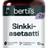 Imeskeltävä sinkkiasetaatti, 120 tbl