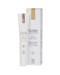 Itseruskettava kasvoseerumi hyaluronihapolla, 20 ml
